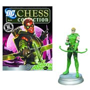 Green Arrow White Pawn Chess Piece with Magazine